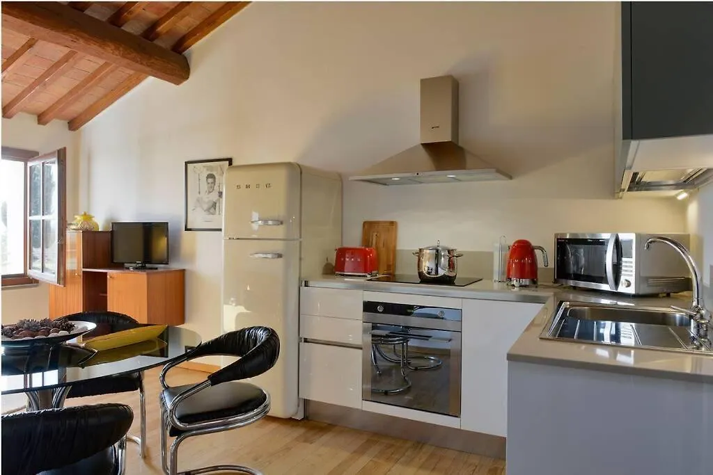 Green Bike Vintage Tuscany - Countryside Holiday Apartment With Pool Selvatelle